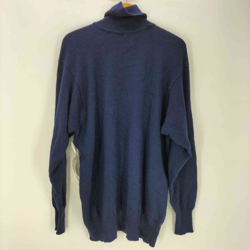 ポロバイラルフローレン Polo by RALPH LAUREN LAMBSWOOL ラムウール ポニー 刺繍 タートルネック ニット セーター メンズ import:L